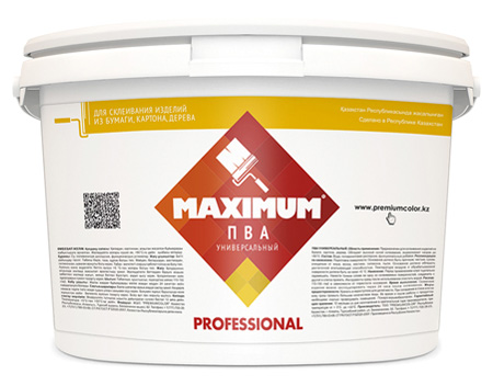Клей ПВА серии PROFESSIONAL СТРОИТЕЛЬНЫЙ
